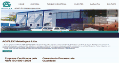 Desktop Screenshot of agiflex.ind.br